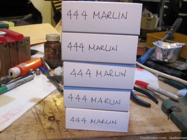 .444 Marlin Reloaded Ammunition for Components Only-img-0
