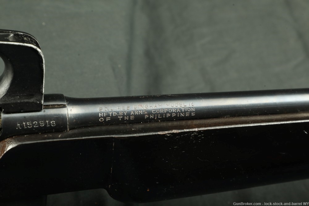 Squires Bingham Model 16 M16 M1600 .22 LR 19” Semi-Auto Rifle-img-22