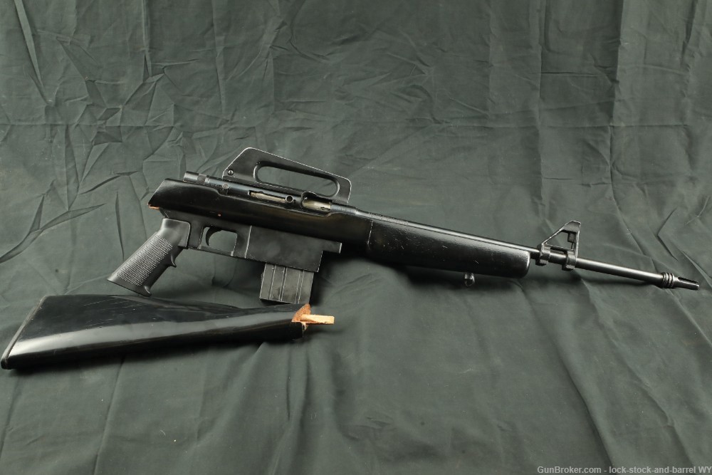 Squires Bingham Model 16 M16 M1600 .22 LR 19” Semi-Auto Rifle-img-2