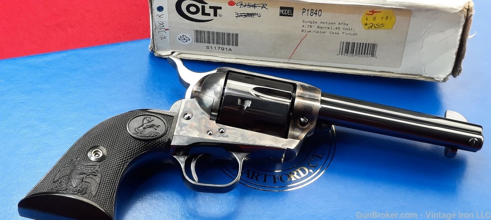 Colt Single Action Army .45LC 4 3/4 *1996 PRODUCTION* with box NR-img-4