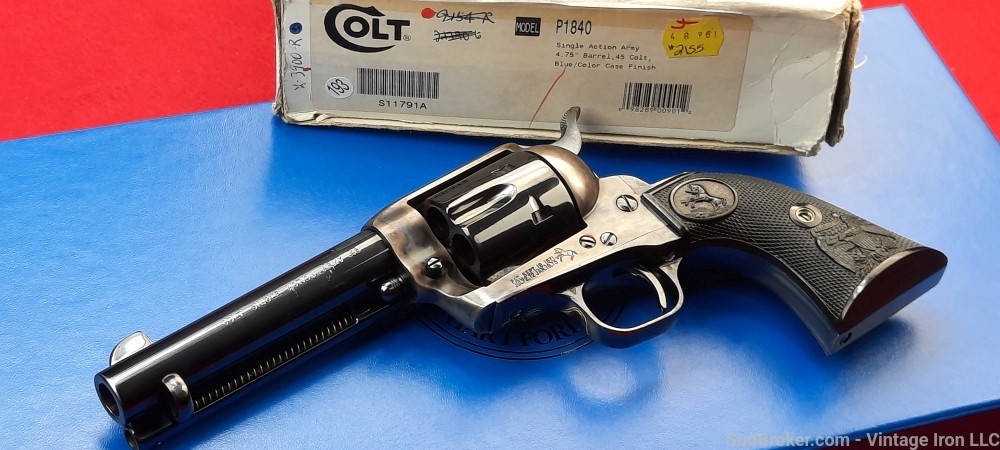 Colt Single Action Army .45LC 4 3/4 *1996 PRODUCTION* with box NR-img-39