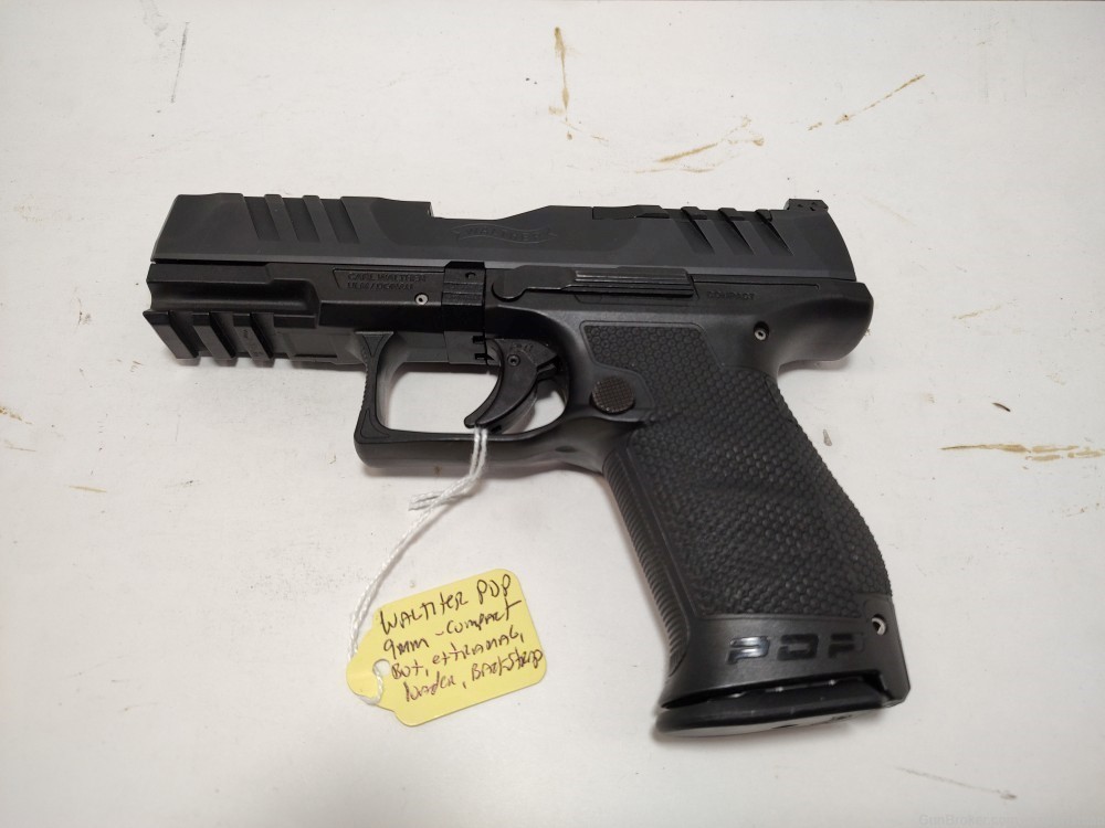 Walther PDP Compact 9 MM semi auto pistol-img-1