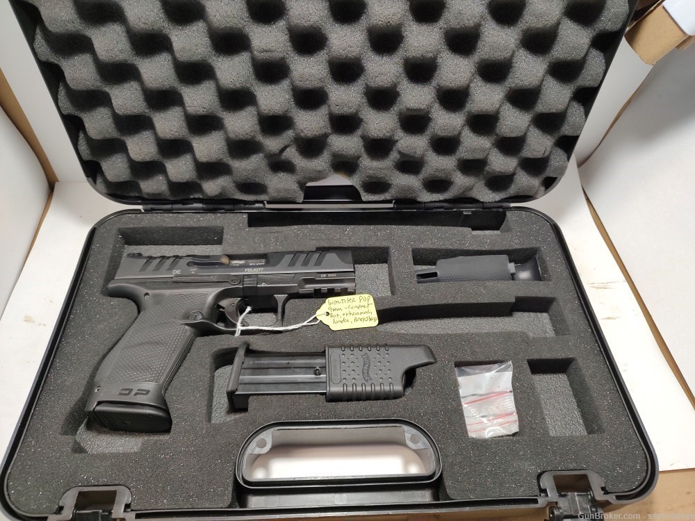 Walther PDP Compact 9 MM semi auto pistol-img-0