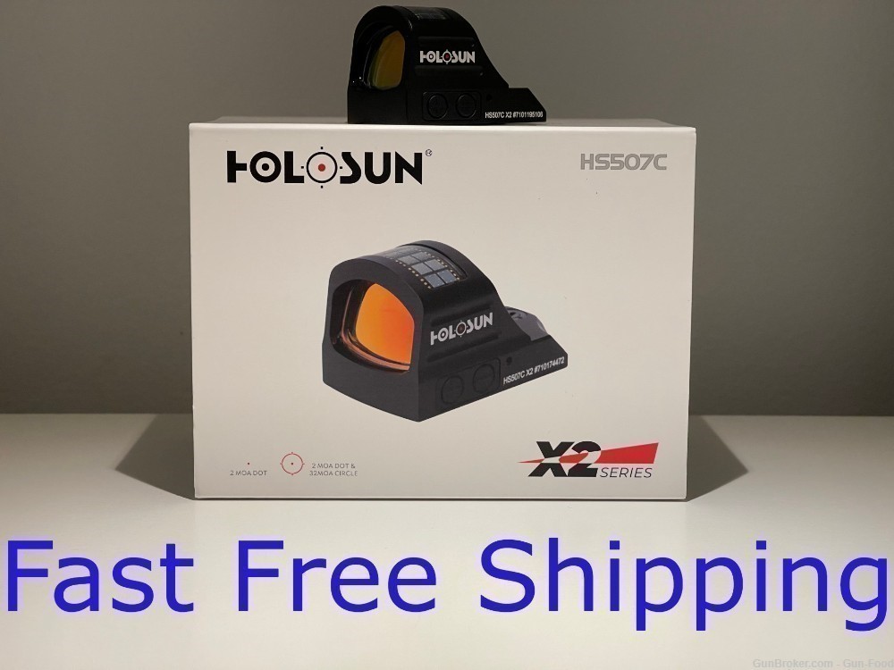 Holosun 507C X2 Red - Lowest Price - Make Offer-img-0