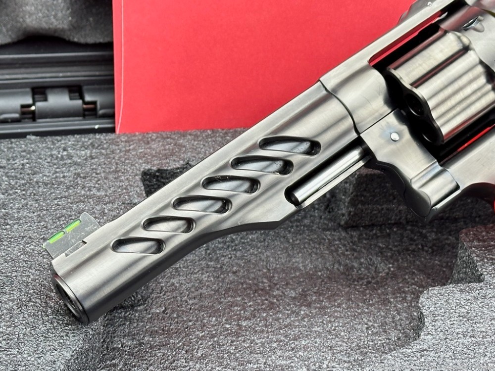 Scarce Ruger Super GP100 Custom Shop 5.5" 357 Magnum *FACTORY DLC BLACK*-img-6