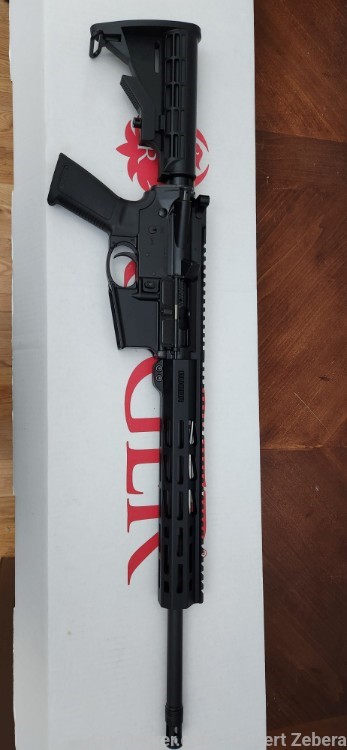 NEW Ruger AR-556 Semi-Auto Rifle, 5.56 Nato, 16.10" Bbl, Free Floating 11"-img-1