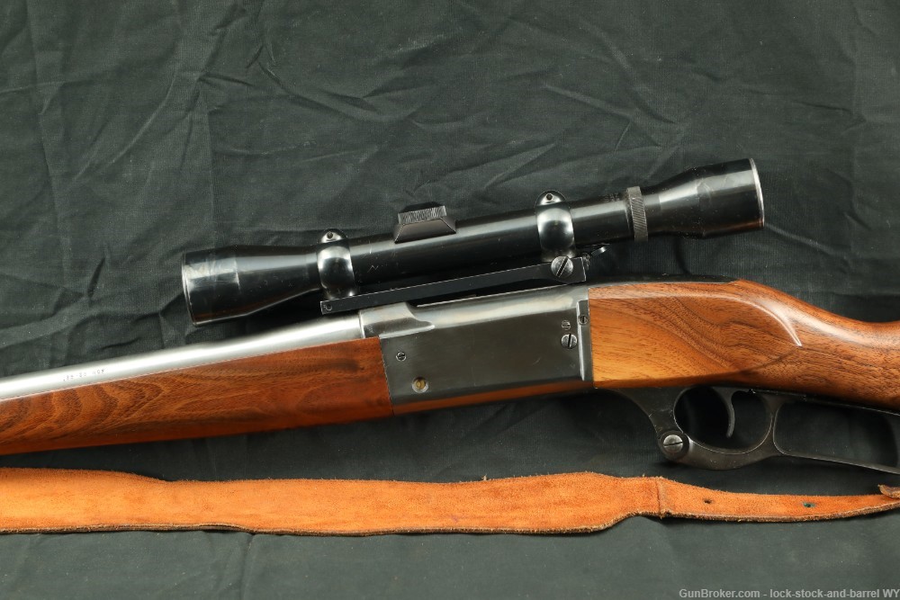Savage Model 1899 Lever Action Rifle 23” 25-35 WCF C&R 1901 w/ Scope-img-11