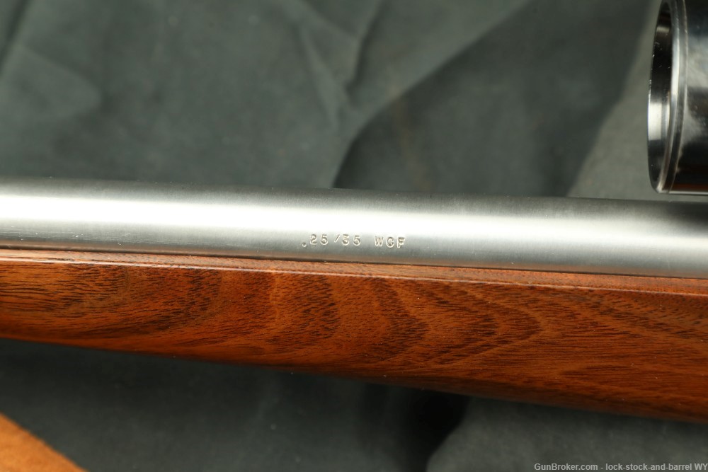 Savage Model 1899 Lever Action Rifle 23” 25-35 WCF C&R 1901 w/ Scope-img-29