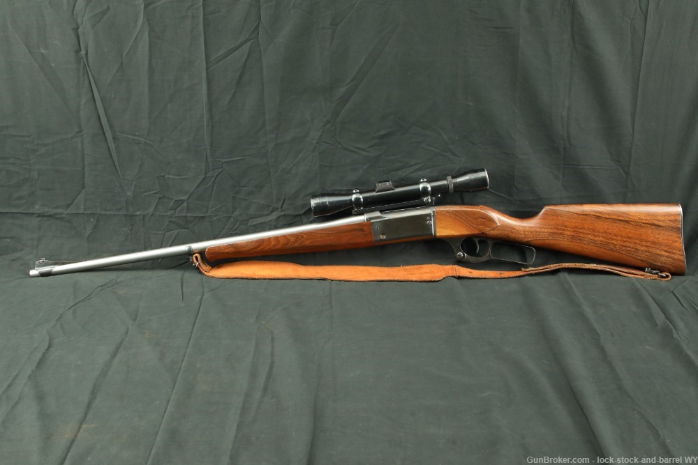 Savage Model 1899 Lever Action Rifle 23” 25-35 WCF C&R 1901 w/ Scope-img-8