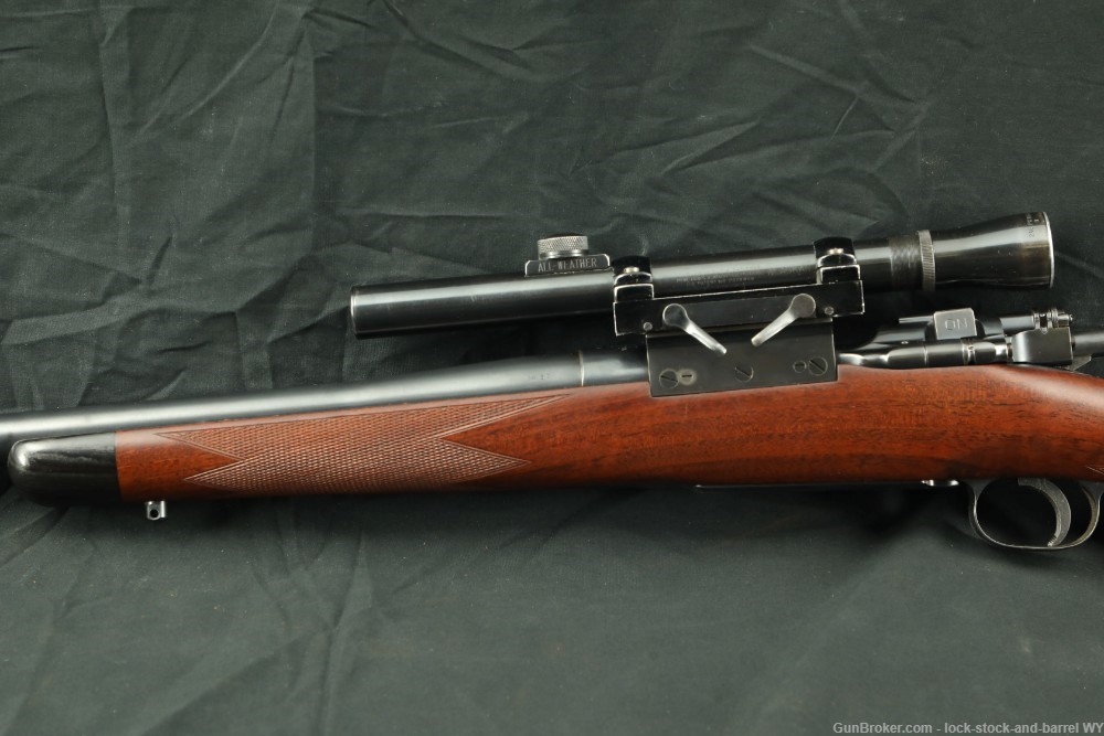 Springfield M1903 7mm Mauser Bolt Action Rifle Sporterized C&R Lyman Scope-img-11