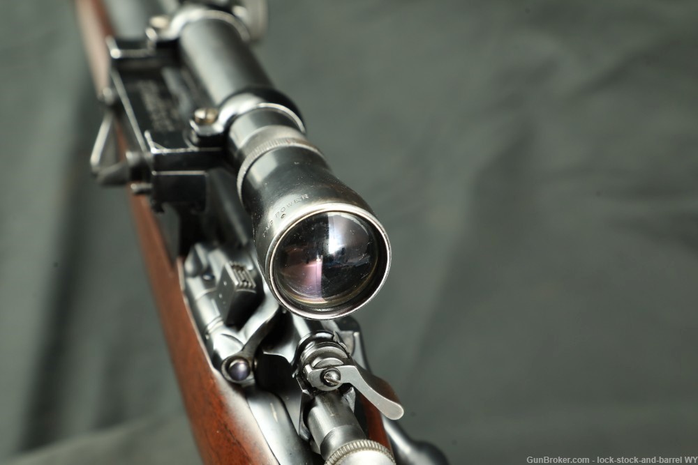 Springfield M1903 7mm Mauser Bolt Action Rifle Sporterized C&R Lyman Scope-img-25