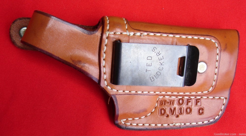 Ted Blocker's IWB Right Hand Holster For Officer's ACP Size 1911 GA-img-1