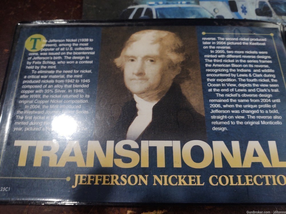 Jefferson nickel transition collection -img-0