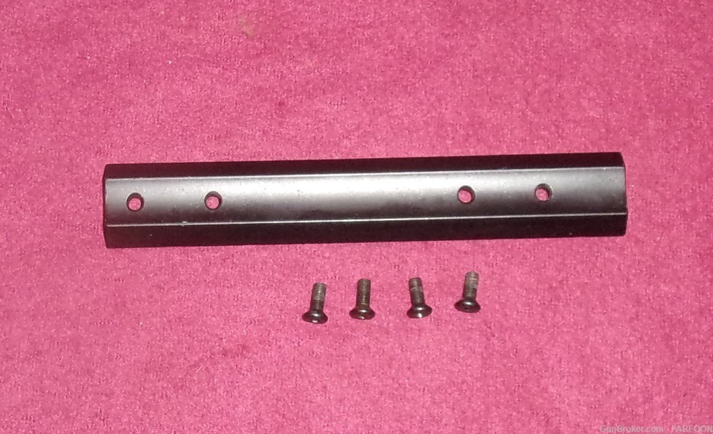 REMINGTON 770 FACTORY WEAVER SCOPE RAIL MOUNT & (4) SCREWS-img-1