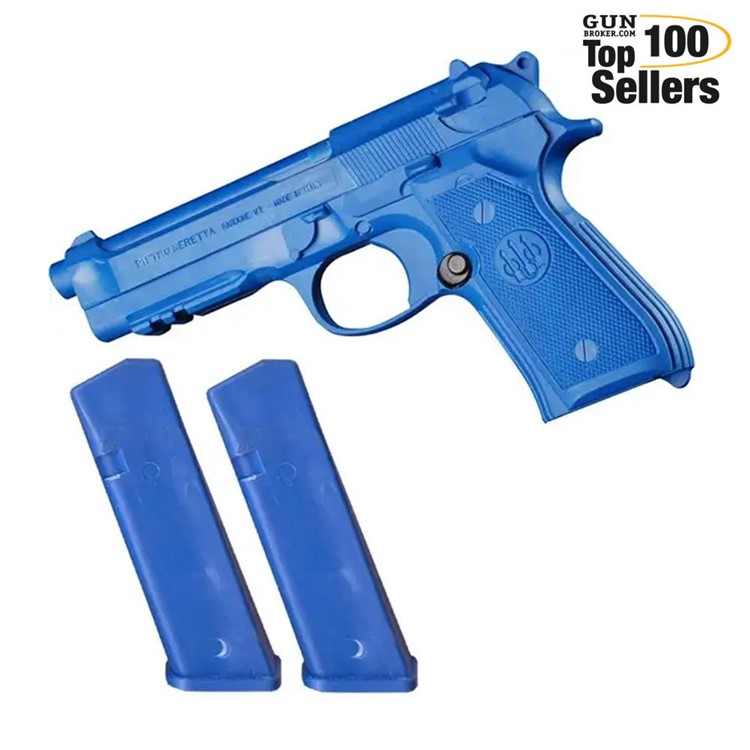 BERETTA 92A1 Blue 2 Magazines Inert Training Tool (E00554)-img-0