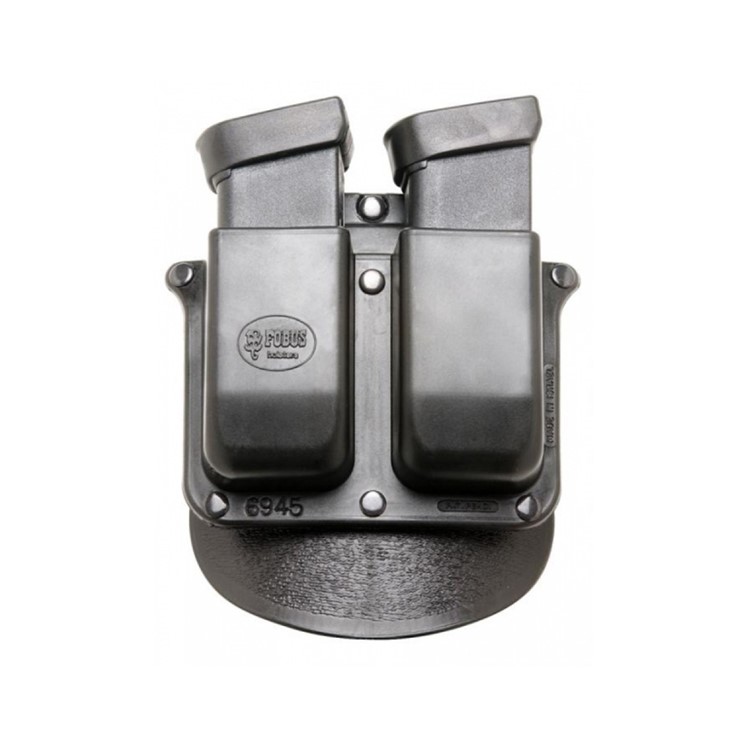 FOBUS Paddle .45 DBL-STACK DOUBLE MAGAZINE POUCH, Ambi (6945HP)-img-1