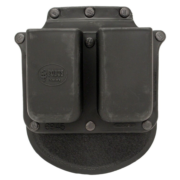 FOBUS Paddle .45 DBL-STACK DOUBLE MAGAZINE POUCH, Ambi (6945HP)-img-2