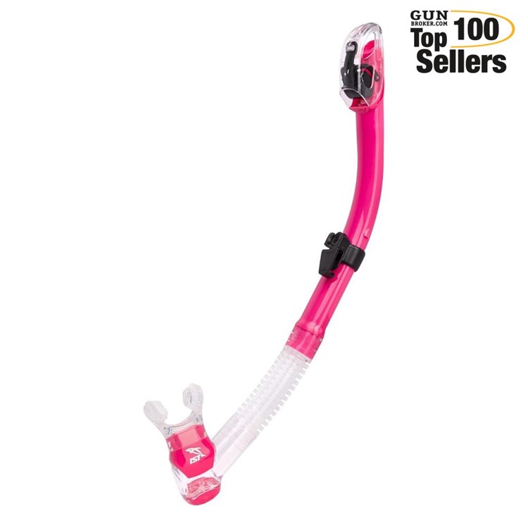 IST Dry Top Hot Pink Snorkel (SN204-HP)-img-0