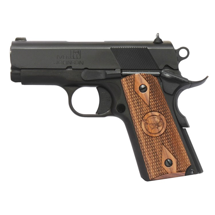 IVER JOHNSON ARMS 1911 Thrasher Officer 9mm 3.125in 8rd Semi-Auto Pistol-img-2