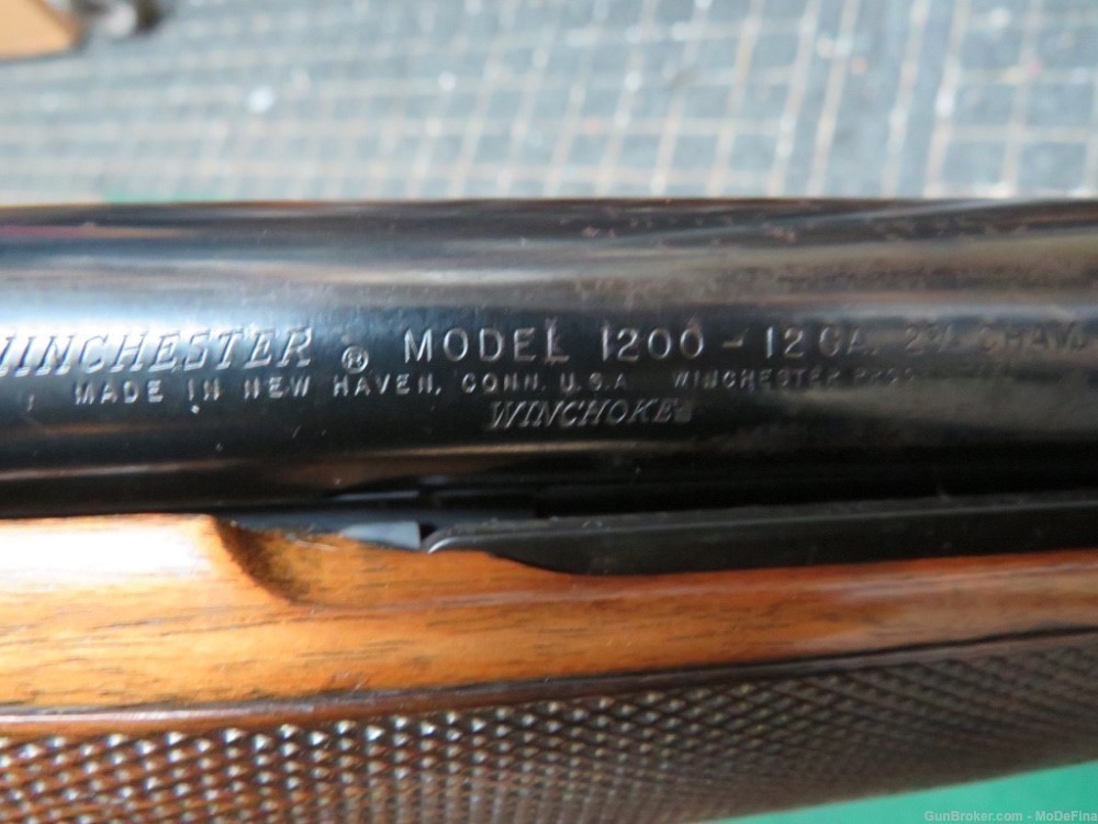Winchester Mod. 1200 Pump Action 12 Ga Shotgun-img-6