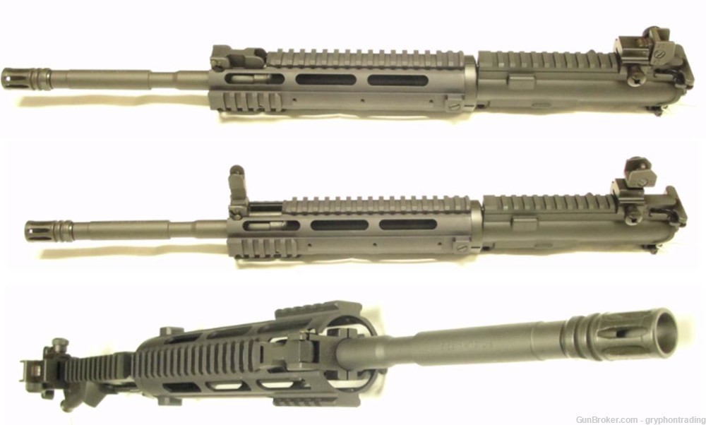 Custom AR-15 M4 Upper, YHM Smooth Mid Length Quad Rail, 5.56 NATO Chamber-img-0