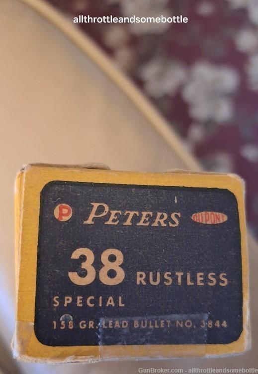 (23) rounds factory Peters 38 special in original box-img-2