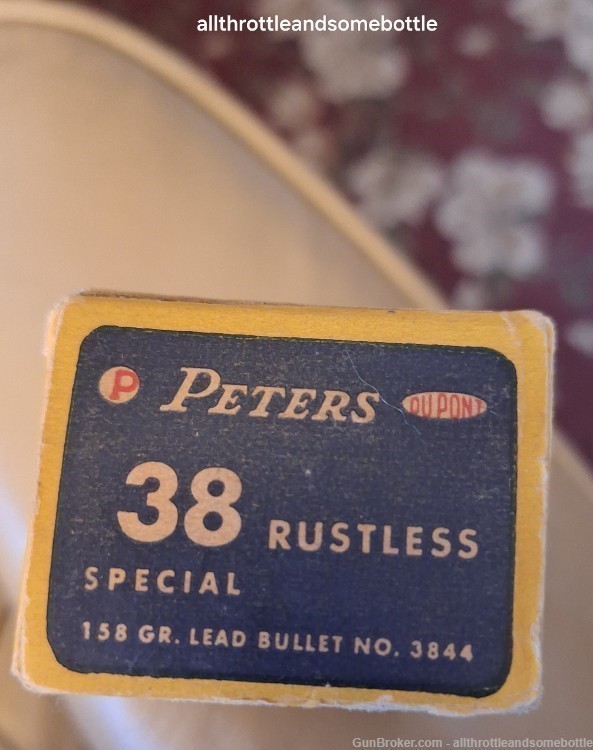 (23) rounds factory Peters 38 special in original box-img-3