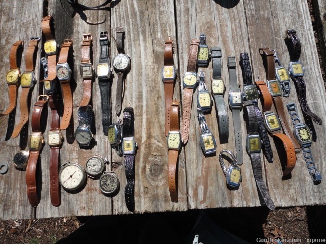 Wrist Watch Collection 1920's thru 1940's -img-0