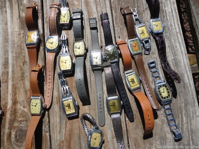 Wrist Watch Collection 1920's thru 1940's -img-1