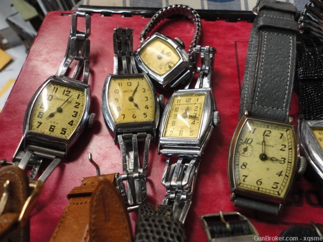 Wrist Watch Collection 1920's thru 1940's -img-13