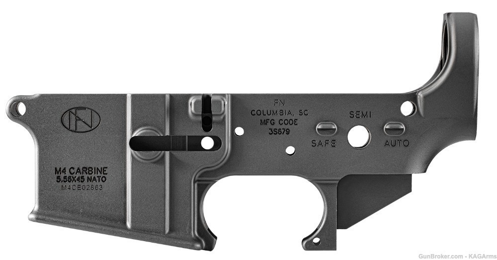 FN 15 Military Collector M4 Stripped Lower Receiver Mil-SPEC M4 20-100821 -img-0