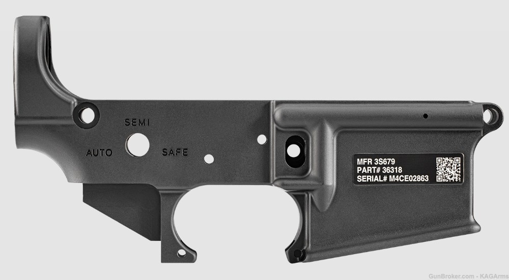 FN 15 Military Collector M4 Stripped Lower Receiver Mil-SPEC M4 20-100821 -img-1