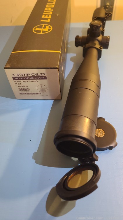 Leupold Mark 4 er/t 8.5-25×50, horus-37 ffp reticle with Sunshade and mount-img-2