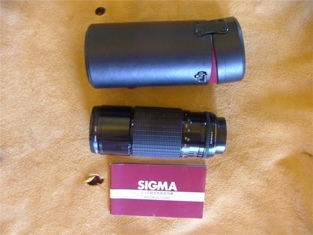 camera lens sigma  pentax zoom and case-img-1