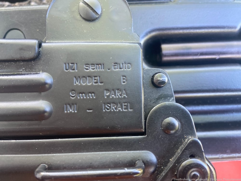 PRE BAN IMI Israel Action Arms Uzi Model B 9mm 25/32 rd mags/case -img-15