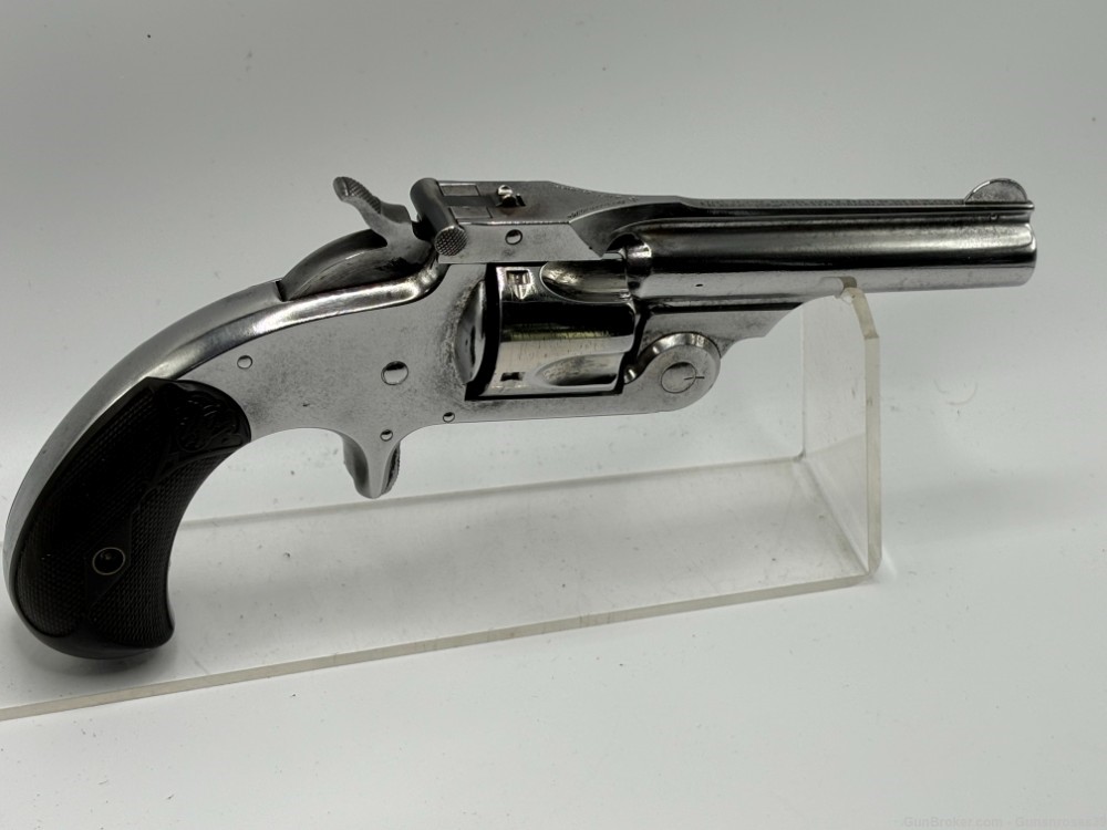 Rare Antique Smith & Wesson No 1 1/2 Single Action .32 Revolver with box-img-13