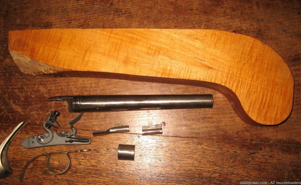 Pistol Parts Set, Barrel, 9 1/4" x 1.14" taper 0.915", 0.732 Caliber, L&R F-img-4