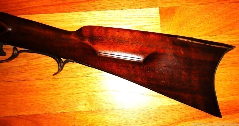 Southern mountain rifle. Colerain swamped 44",  40 Cal, Chamber's Flintlock-img-6