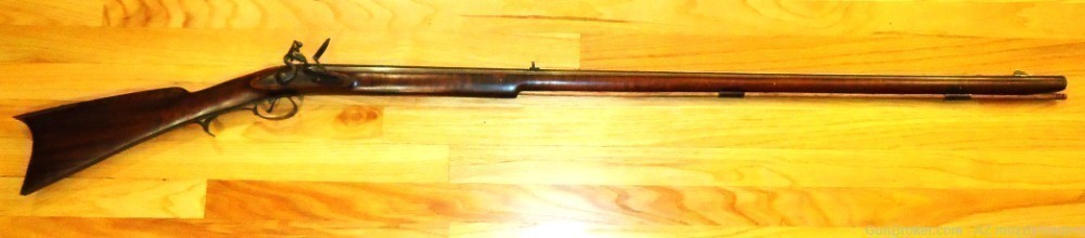 Southern mountain rifle. Colerain swamped 44",  40 Cal, Chamber's Flintlock-img-0