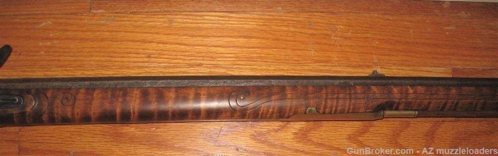 P Gonter Original Rifle, 1800 Flintlock, 46" Swamped.  Muzzleloader-img-6