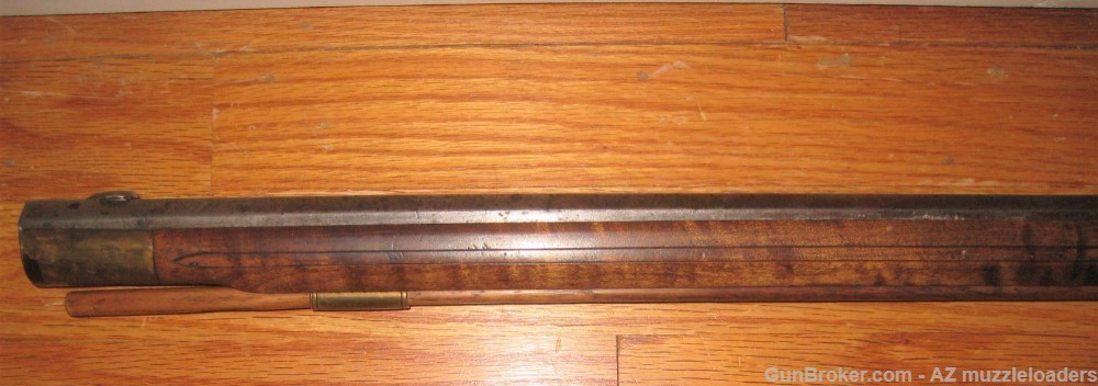 P Gonter Original Rifle, 1800 Flintlock, 46" Swamped.  Muzzleloader-img-9