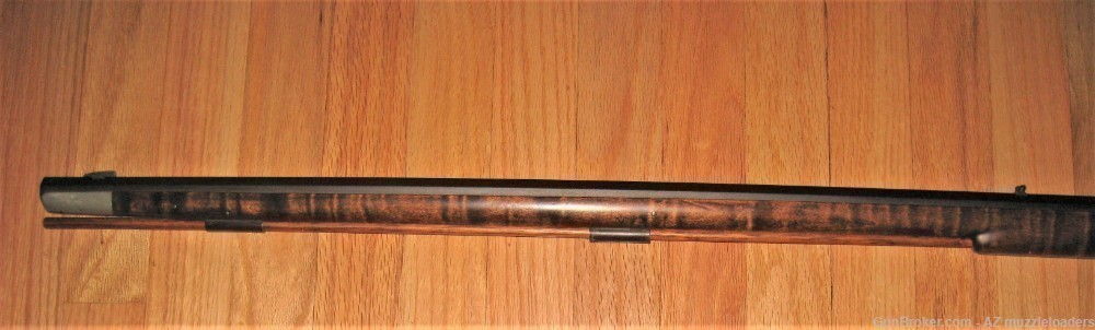 Custom Southern Mountain Rifle, Siler Lock, Curly Maple, 40 Cal, Flintlock-img-4