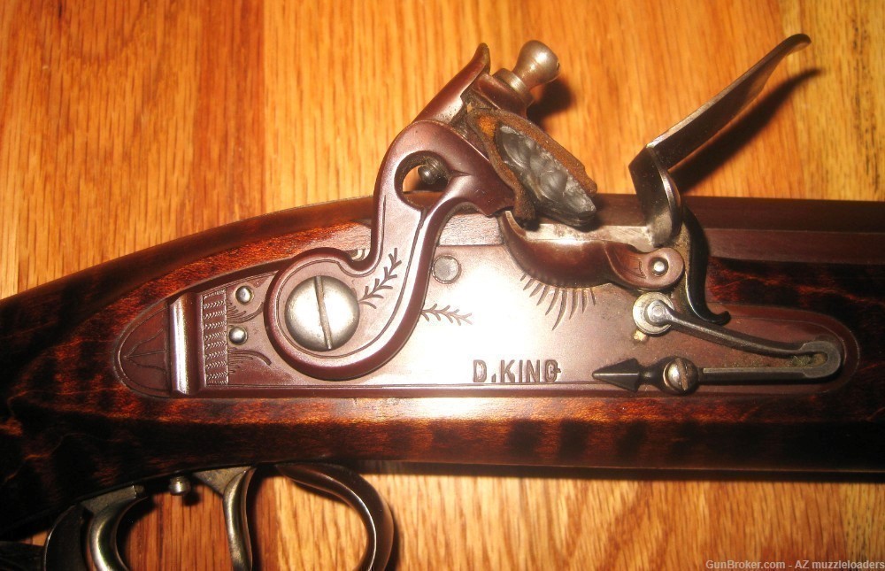 Don King 54 Cal Hawken Pistol and Full Stock Flintlock Rifle, Muzzleloaders-img-20