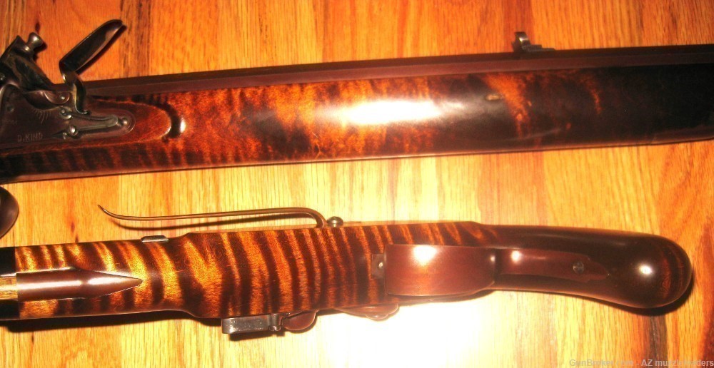 Don King 54 Cal Hawken Pistol and Full Stock Flintlock Rifle, Muzzleloaders-img-9