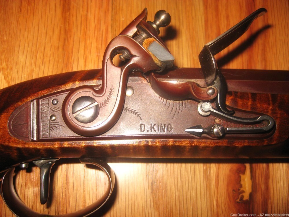 Don King 54 Cal Hawken Pistol and Full Stock Flintlock Rifle, Muzzleloaders-img-12