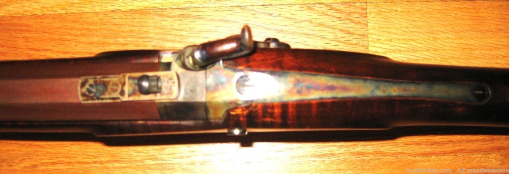 54 Cal Brant Selb Hawken Rifle, Colerain Tapered Barrel, Davis Lock & Trig-img-13