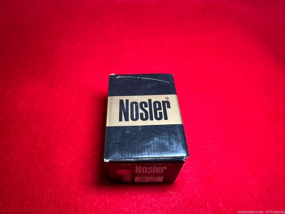 Nosler 22 Caliber (.224") 55 Gr. Spitzer Ballistic Tip Bullets 250 ct 39560-img-0