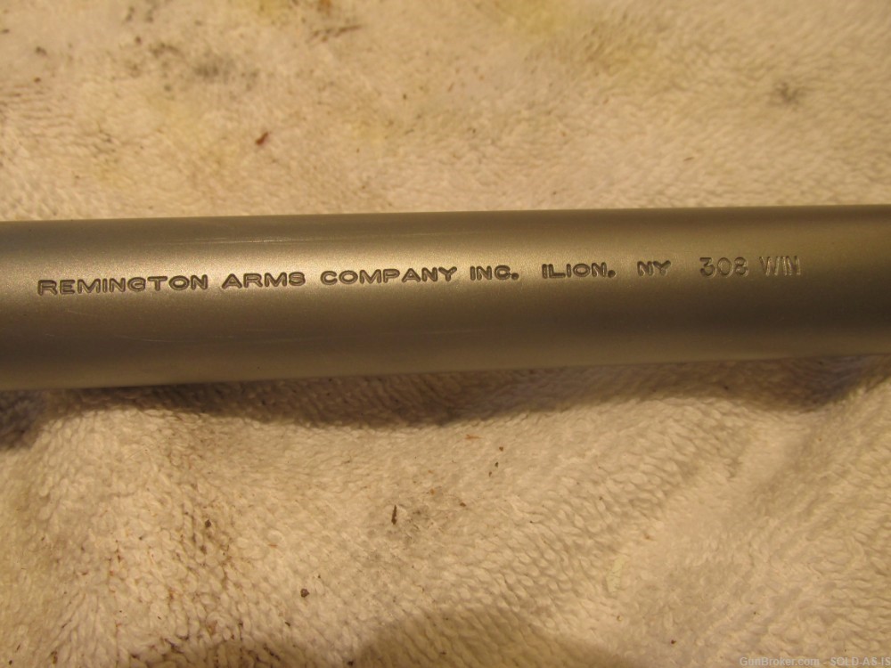 remington 700 barrel s/s 308 used gunsmith-img-1