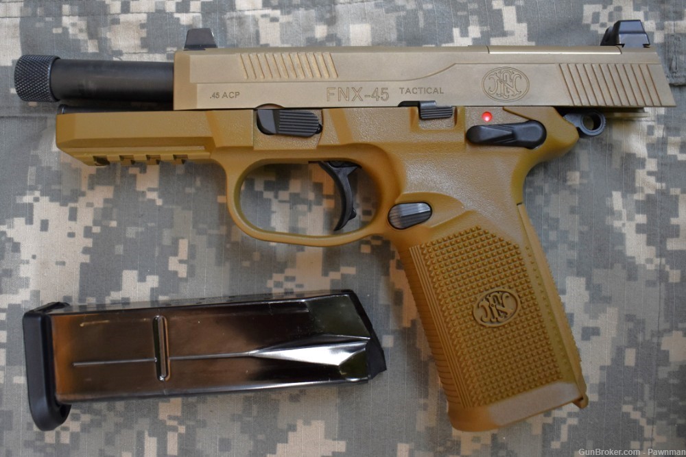 FN FNX-45 Tactical in 45ACP FDE-img-12
