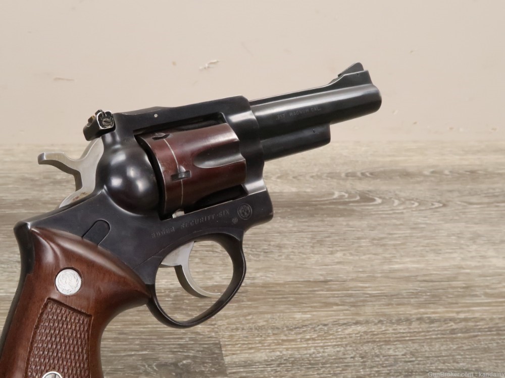 Ruger Model Security Six Revolver .357 Magnum 4" USMC Marked 1980-img-3